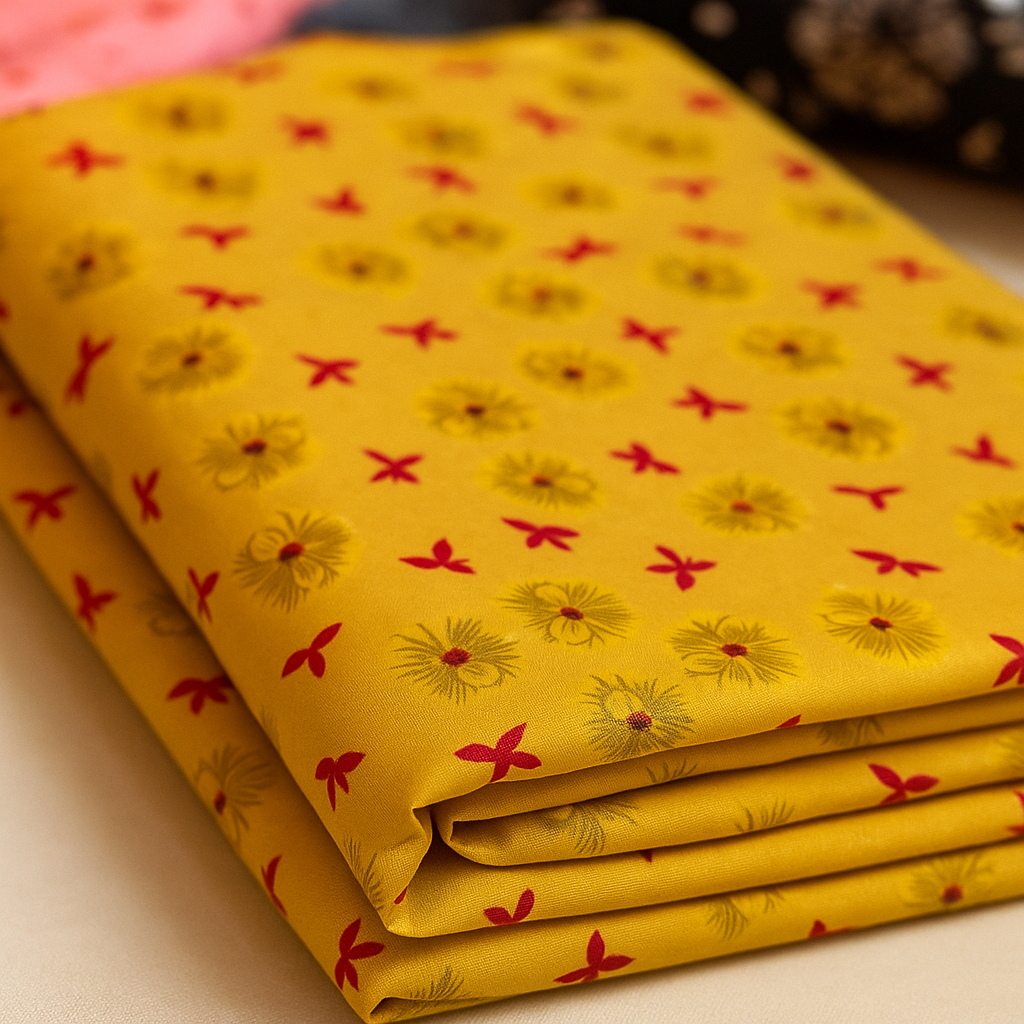 Digital Printed Cotton 2 piece Suit Unstitched
