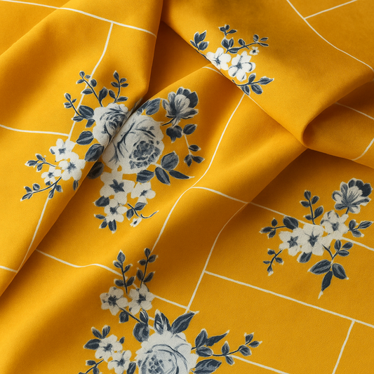 Cotton 2 piece Suit Allover Unstitched