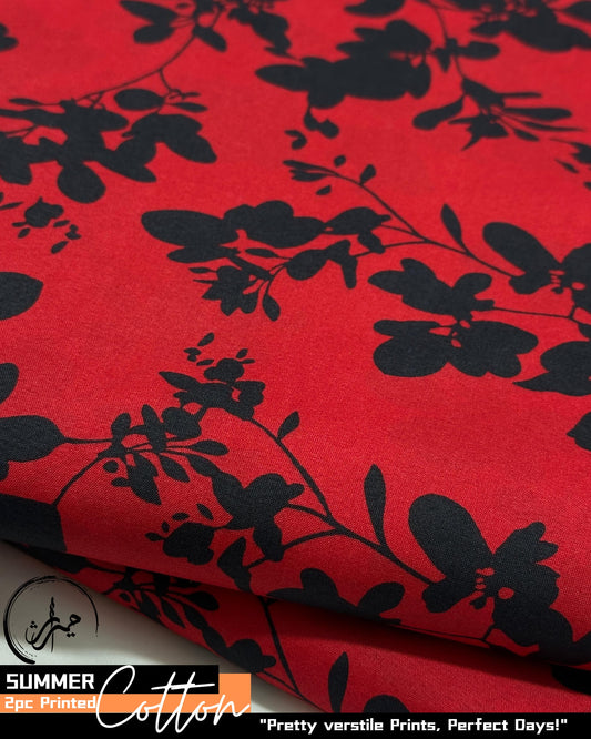 Digital Printed Cotton 2 piece Suit Unstitched