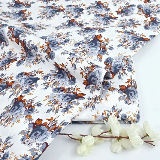 Cotton 2 Piece Suit Allover Unstitched